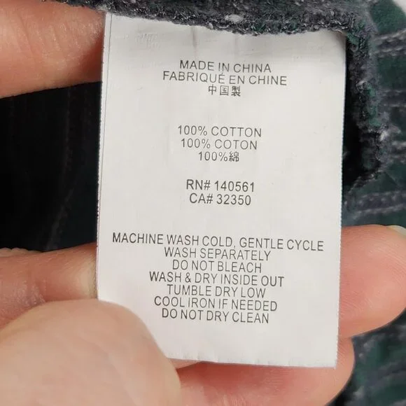 Roark Shirt Mens XL Green Gray Striped Revival Pocket Crewneck Short Sleeve Tee - Picture 9 of 11